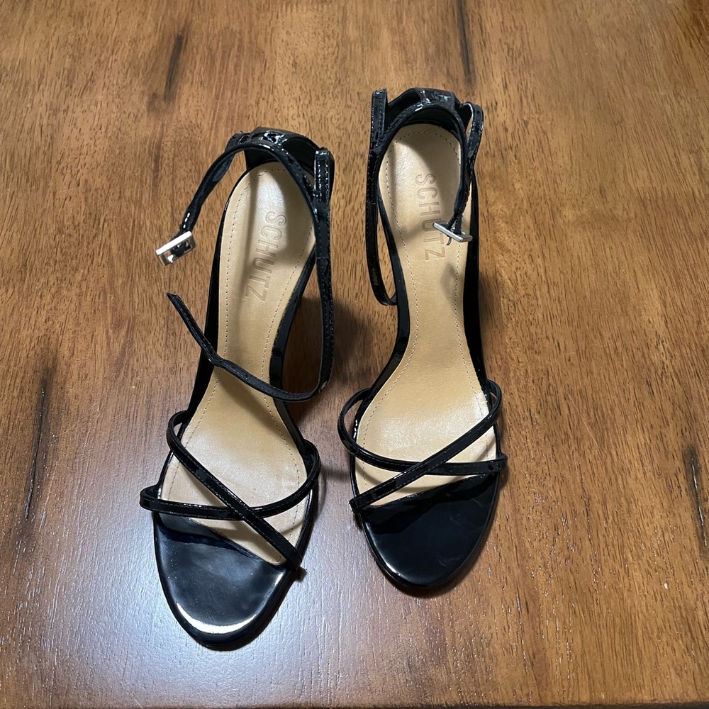 SCHUTZ high healed sandals